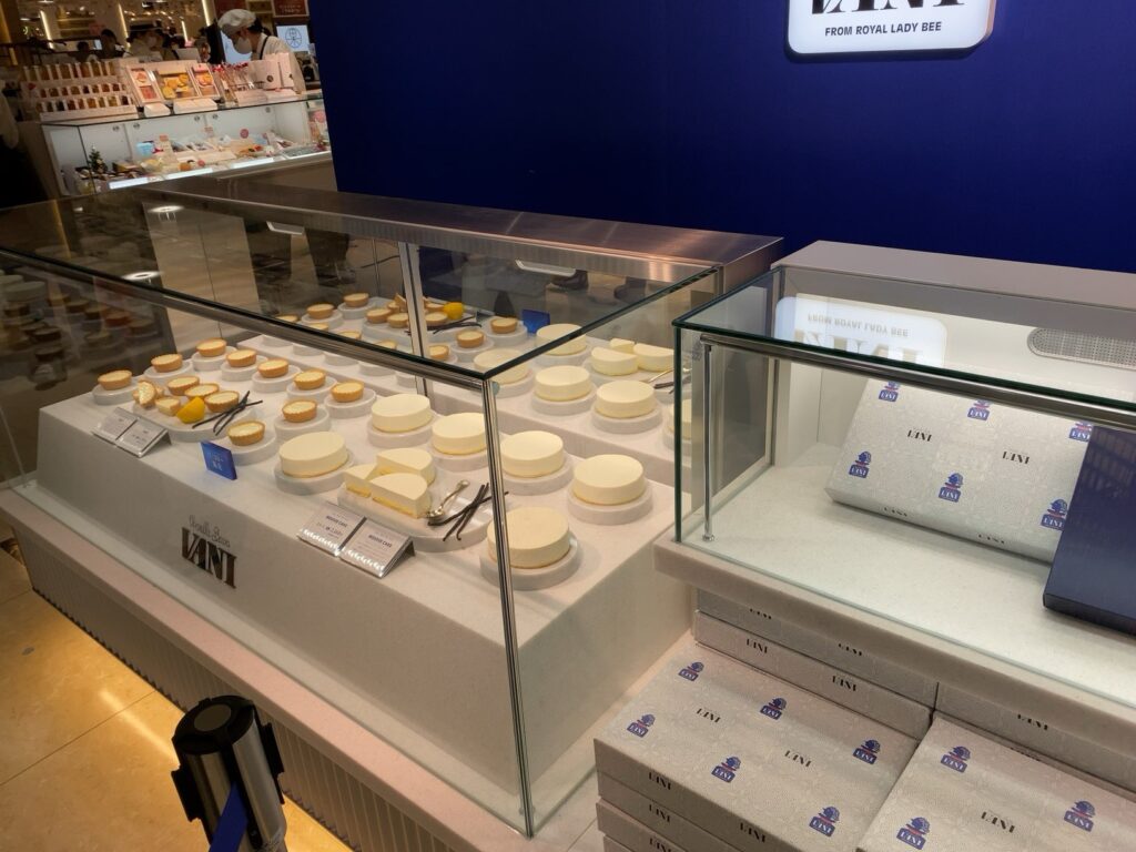 バニラお菓子専門店「VANI」店舗 阪神梅田本店2