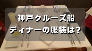 マコブロのサムネ (【初体験】神戸クルーズ コンチェルト ディナーへ行ってきた。服装はどうする？どんな人が乗っくる？)