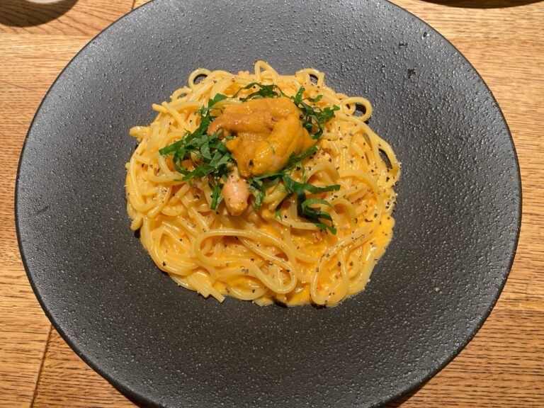 鎌倉パスタ ウニクリームパスタ 実食レビュー