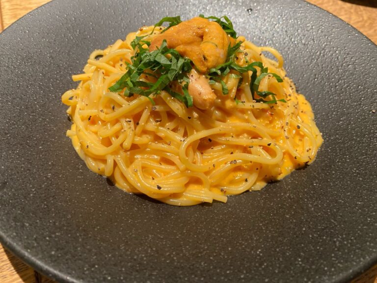 鎌倉パスタ ウニクリームパスタ 実食レビュー