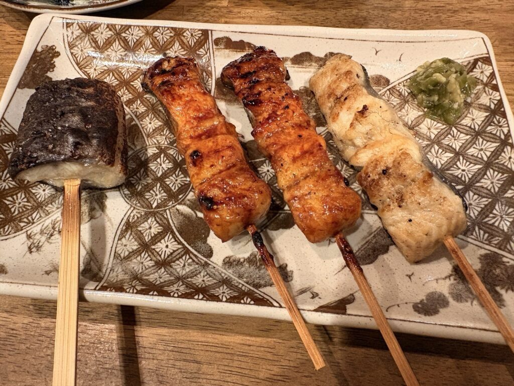 【京橋】うなぎ串でお酒がウマい居酒屋「う頂天」がリニューアルしたので行ってきた!鰻の蒲の穂焼き・短冊(2回目)・白短冊